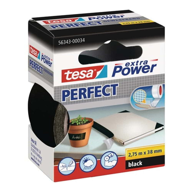 TESA Adhésif toilé extra Power® 56343 rouge ( 3000265378 )