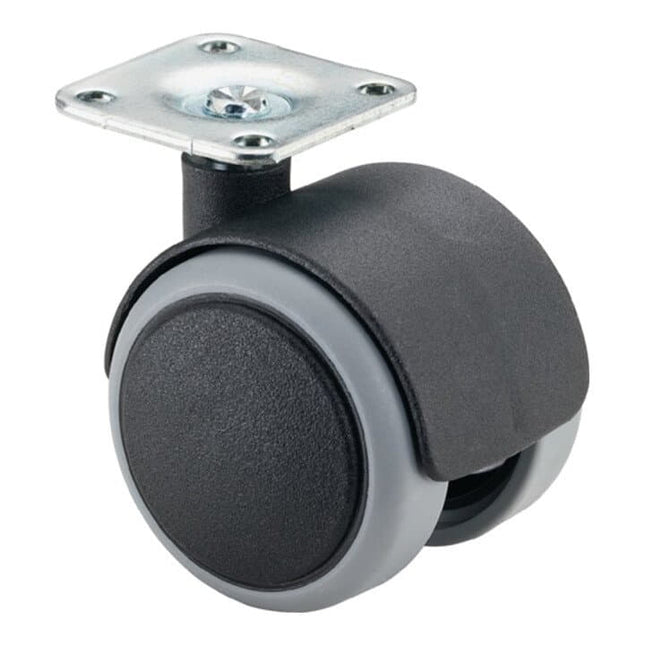 BS ROLLEN Kółko podwójne z tworzywa sztucznego Ø 50 mm Nośność 50 kg ( 3000275097 )