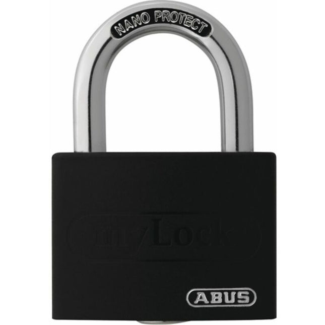 Lucchetto a cilindro ABUS T65AL/40 nero Corpo serratura Lock-Tag larghezza 43 mm ( 3000280261 )