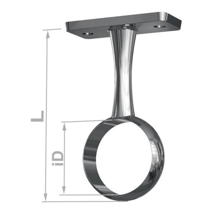 PG Support central 11138 Zinc moulé sous pression chromé ( 3000282771 )