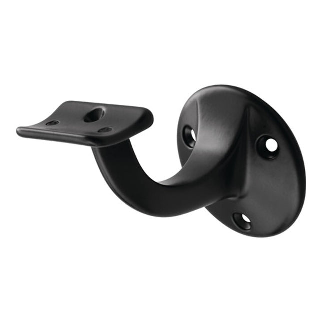 HERMETA handrail support 3500 aluminium plastic-coated black ( 3000283325 )