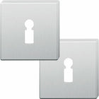 FSB Schlüsselrosetten-Paar 12 1704 Edelstahl 6204 ( 3322002403 )