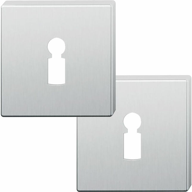 Paire de rosaces à clé FSB 12 1704 acier inoxydable 6204 (3322002403)