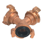 Acoplamiento rápido en Y MEGA para manguera de latón tamaño 9,5-38 mm ( 4000300143 )