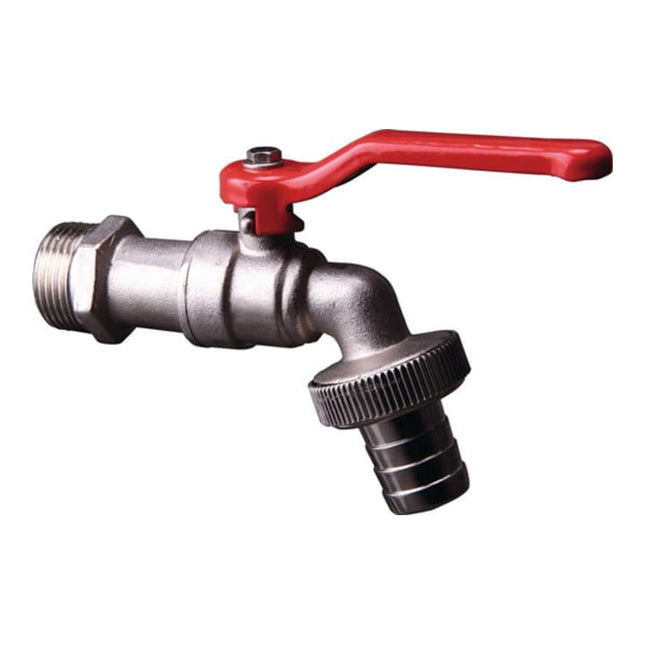 Valvola di scarico a sfera APD in ottone nichelatoIG Dimensione nominale mm 13 ( 4000350731 )