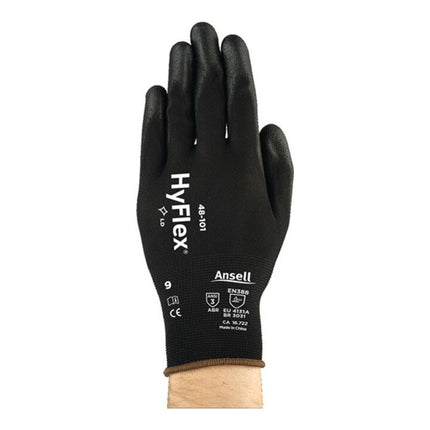 ANSELL gloves HyFlex(R) 48-101 size 7 black ( 4000371045 )