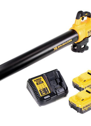 DeWalt DCM 562 P2 Akku Gebläse 18V Brushless + 2x Akku 5,0Ah + Ladegerät - Toolbrothers