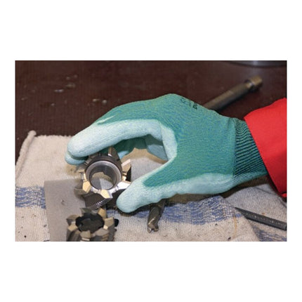 Guantes anticorte HONEYWELL DumoCut 655 talla 8 verde-azul/blanco ( 4000371790 )