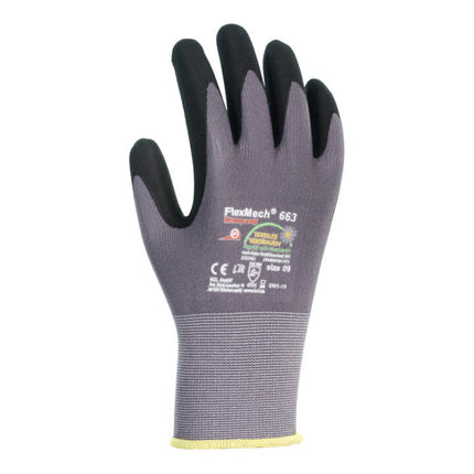 Guantes HONEYWELL FlexMech 663 talla 10 gris/negro ( 4000391110 )