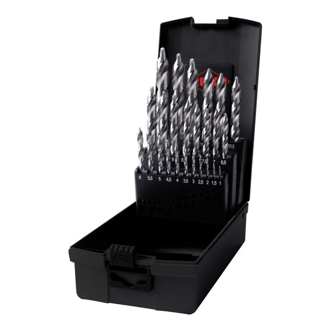 Juego de brocas espirales RUKO DIN 338 ULTIMATECUT FS Ø nominal 1-13x0,5 mm ( 4000605712 )