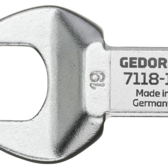 GEDORE herramienta de inserción de mordazas 7118-16 ancho de llave 16 mm 14 x 18 mm ( 4000775178 )