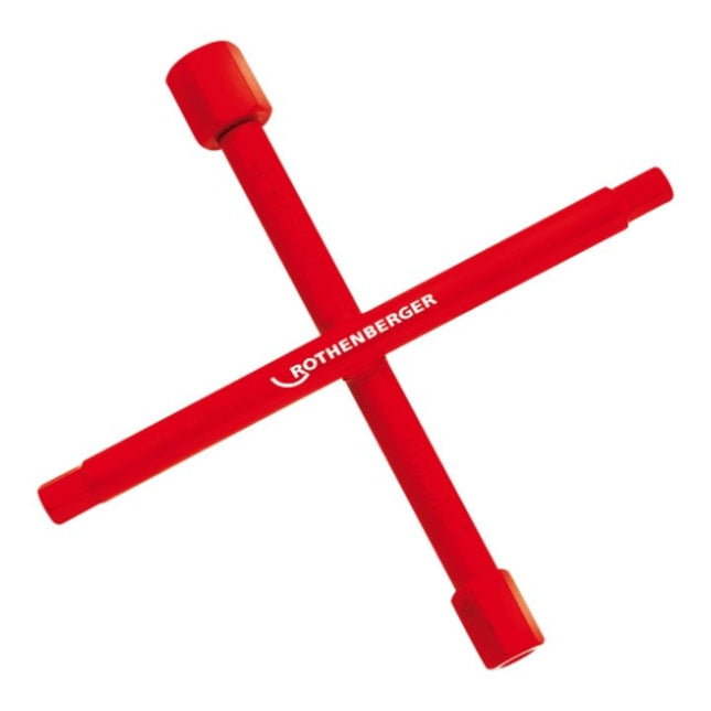 ROTHENBERGER sanitary cross spanner 200 x 200 mm ( 4000781026 )