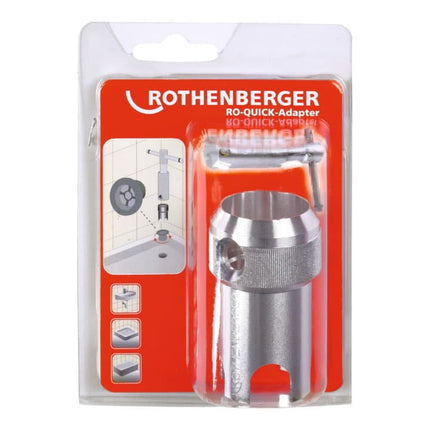 Herramienta para desenroscar válvulas ROTHENBERGER RO-QUICK adaptador longitud 75 mm ( 4000781040 )