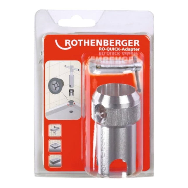 Attrezzo per svitare le valvole ROTHENBERGER RO-QUICK lunghezza 75 mm adattatore ( 4000781040 )