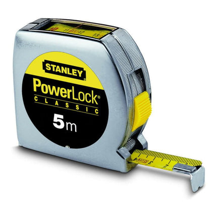 STANLEY cinta métrica de bolsillo PowerLock(R) longitud 5 m anchura 19 mm mm/cm ( 4000787015 )