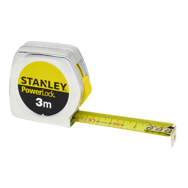 STANLEY cinta métrica de bolsillo PowerLock(R) longitud 3 m anchura 12,7 mm mm/cm ( 4000787095 )