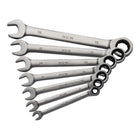 NOW ratchet ring spanner set 7-piece spanner widths 8-19 mm ( 4000802070 )