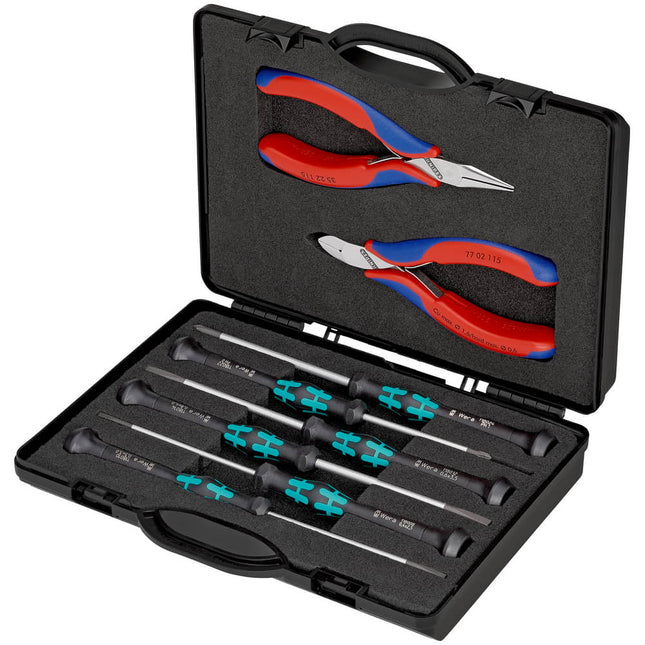 Set di utensili elettronici KNIPEX da 8 pezzi ( 4000810499 )