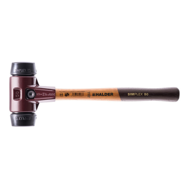 Mazo de cara blanda HALDER SIMPLEX Longitud 350 mm Cabeza Ø 50 mm ( 4000811674 )