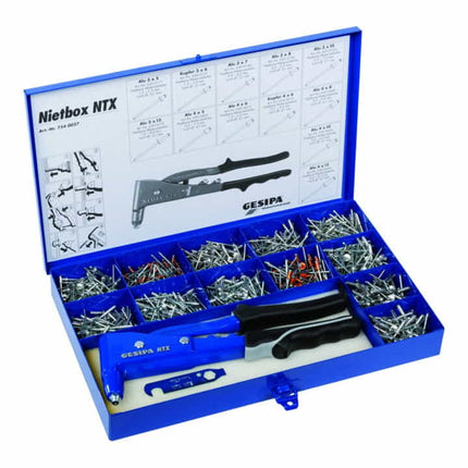 GESIPA blind rivet assortment rivet box 942 pieces ( 4000813054 )