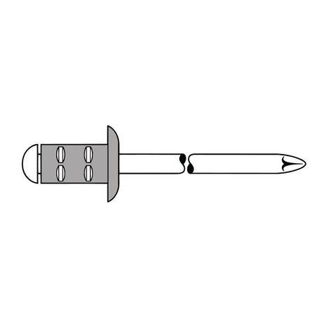 GESIPA rivetto cieco PolyGrip(R) gambo del rivetto d x l 4 x 17 mm ( 4000813760 )