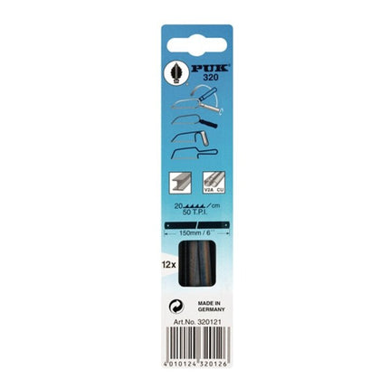 PUK metal saw blade 320 length 150 mm ( 4000814023 )