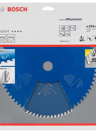 BOSCH Kreissägeblatt Außen-Ø 254 mm Zähnezahl 80 HLTCG ( 4000815473 )