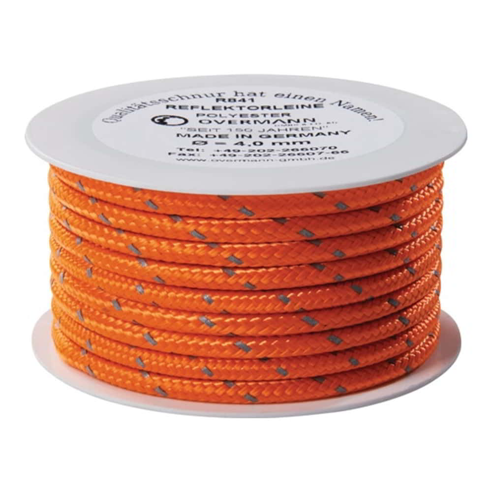 Cavo riflettore OVERMANN Riflettore di sicurezza lunghezza 100 m Ø 6 mm ( 4000816637 )