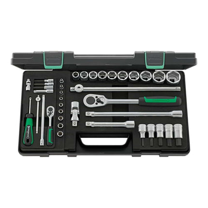 STAHLWILLE socket spanner set 40/52/27/11 38-piece 1/4 + 1/2 ″ ( 4000820581 )
