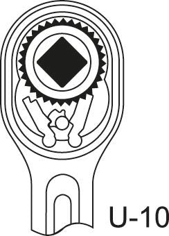 GEDORE lever-action ratchet 2193 U-10 1 ″ 32 teeth ( 4000820609 )