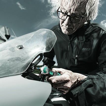 WERA Schwenk- und Umschaltknarre 8009 Zyklop Pocket Set 1 3/8″ + 1/4 ″ 72 Zähne ( 4000822450 )