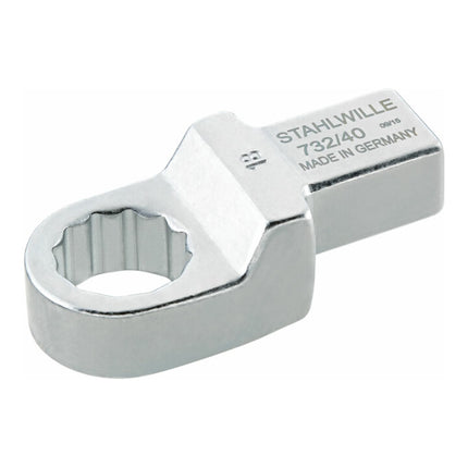 STAHLWILLE Outil à emmancher à anneau 732/40 13 ouverture de clé 13 mm 14 x 18 mm ( 4000826542 )