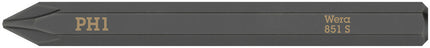 WERA Bit 851 S PH 1 x 70 mm 1/4 ″ PH 1 Longitud 70 mm ( 4000827257 )