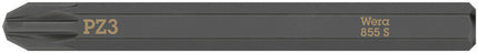 WERA Bit 855 S PZ 3 x 70 mm 1/4 ″ PZ 3 Longitud 70 mm ( 4000827262 )