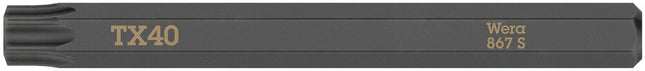 WERA Bit 867 S TORX 40 x 70 mm 1/4 ″ TORX 40 Length 70 mm ( 4000827267 )