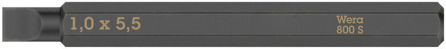 WERA Bit 800 S per viti con intaglio ( 4000827278 )