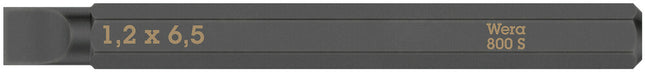 WERA Bit 800 S for slotted screws ( 4000827279 )