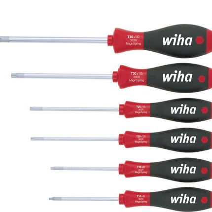 WIHA MagicSpring 362R K6 SO Juego de destornilladores TORX(R) de 6 piezas ( 4000827754 )