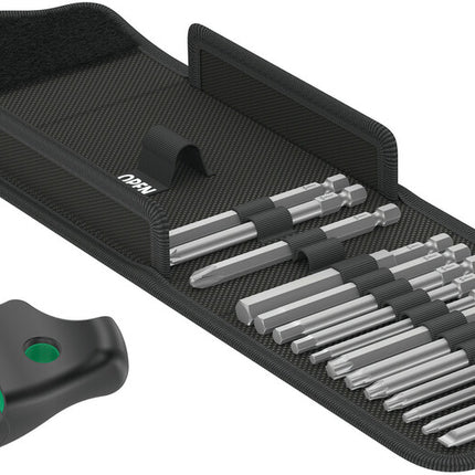 Set di punte WERA KK 400 RA Set 1 da 17 pezzi ( 4000829884 )