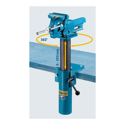 Dispositivo di regolazione in altezza HEUER Lift per larghezza ganasce 160 / 180 mm ( 4000830377 )