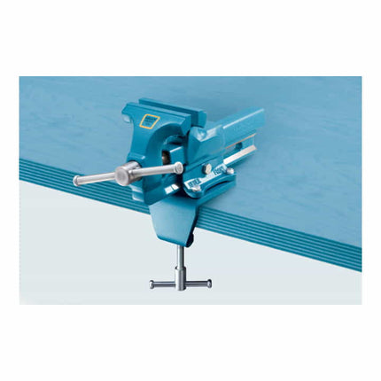 HEUER Pince de fixation (étau)  épaiss.table 10-60 mm l. de mors 120 mm ( 4000830381 )