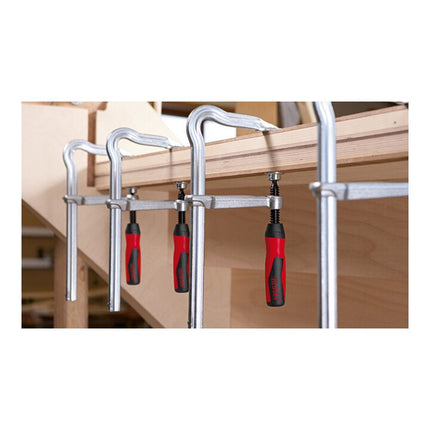 BESSEY all-steel screw clamp OMEGA Clamping width 200 mm Projection 100 mm ( 4000831471 )