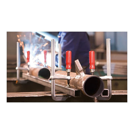 BESSEY all-steel screw clamp GZ Clamping width 200 mm Projection 100 mm ( 4000831524 )