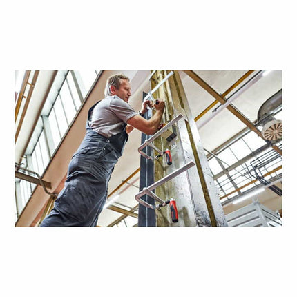 Abrazadera de tornillo BESSEY totalmente de acero GZ-KG Ancho de sujeción 400 mm Proyección 120 mm ( 4000831653 )