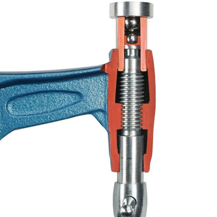 Morsetto a vite URKO 4003-H Larghezza di serraggio 400 mm Sporgenza 140 mm ( 4000831738 )