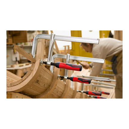 BESSEY all-steel screw clamp GZ-2K Clamping width 600 mm Projection 120 mm ( 4000831786 )