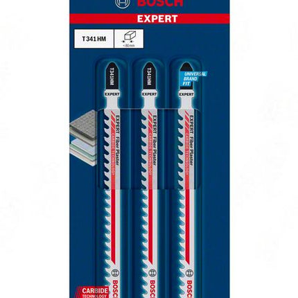 Hoja de sierra de calar BOSCH Fibre Plaster T 341 HM Longitud total 132 mm ( 4000837441 )