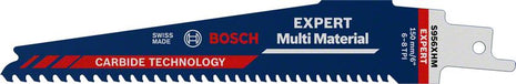 BOSCH reciprocating saw blade Expert multi-material length 150 mm width 25 mm ( 4000837468 )