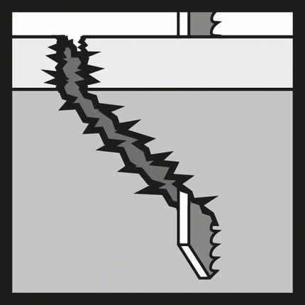 BOSCH jigsaw blade T 144 DF total length 100 mm ( 4000837515 )