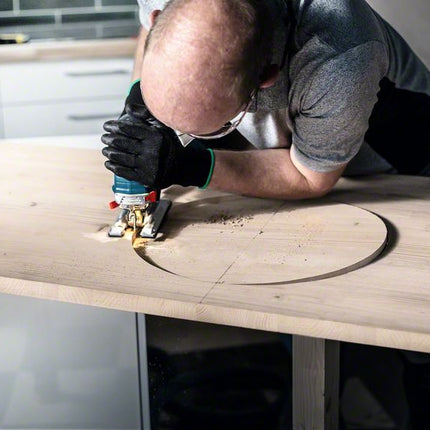 Hoja de sierra de calar BOSCH Wood 2 caras limpias T 308 BO longitud total 117 mm (4000837529)